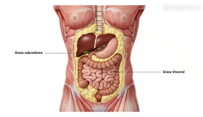 grasa abdominal