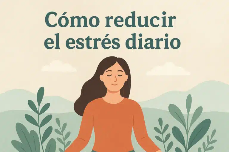 Cómo reducir el estrés diario: rutina y hábitos para vivir con más calma